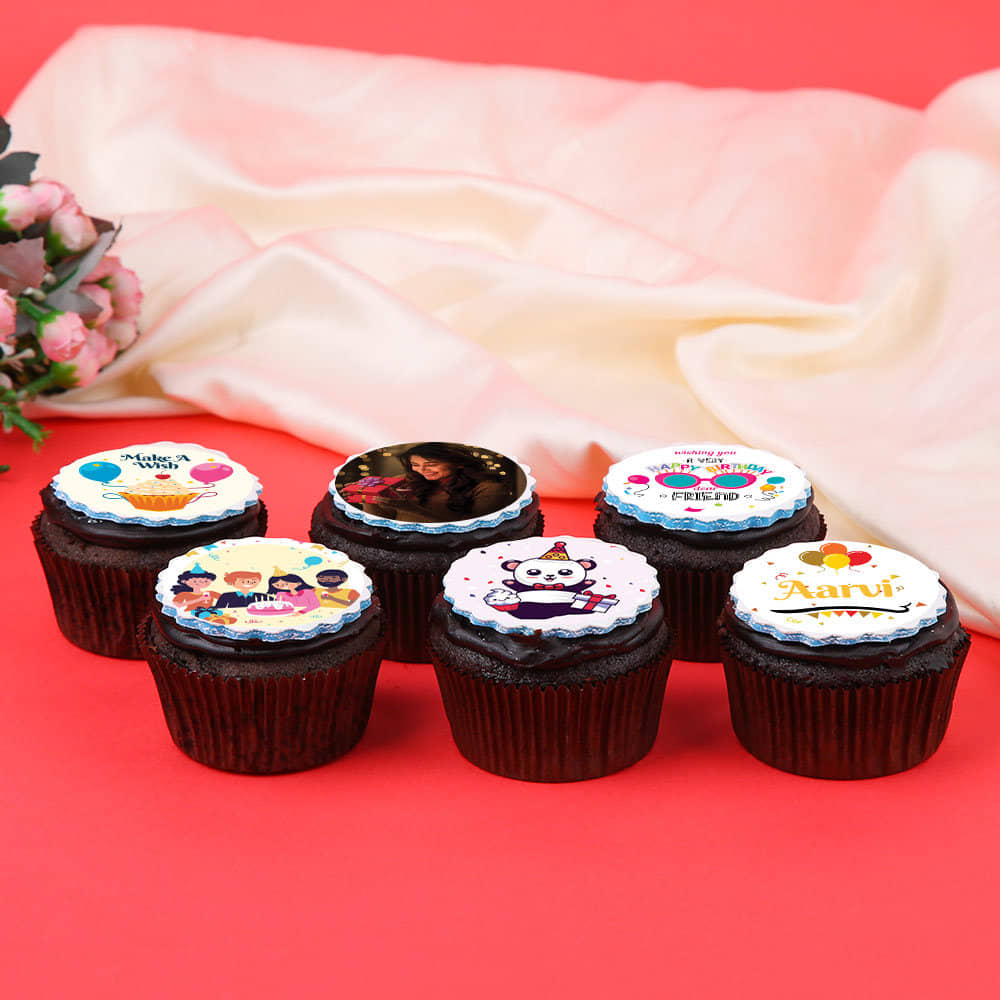 Personalised Birthday Cupcakes