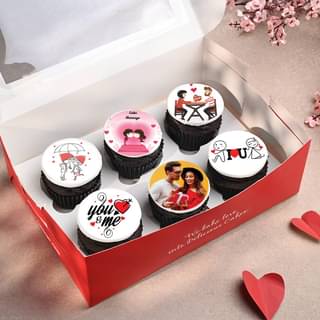 Personalised Love Cupcakes