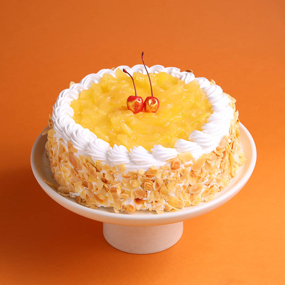 Whipped Cream Pineapple Cake