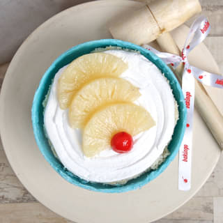 Doraemon Pinata Cake with Hammer in Pineapple Flavour