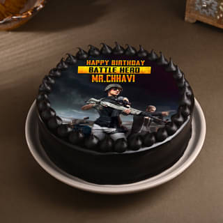 HBD Battle Hero Cake