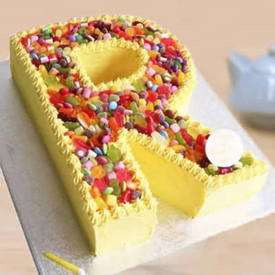 Alphabet Cakes | Order Alphabet Cake For Birthday | Free Delivery