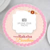 Happy Raksha Bandhan Personalised Cake