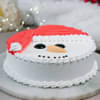 Side view of Santa Claus Cake