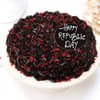Republic Day Red Velvet Chocolate Cake