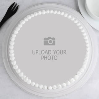 Round Photo Cake For Any Celebration