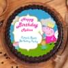 Vibrant Peppa Pig Chocolate Cake