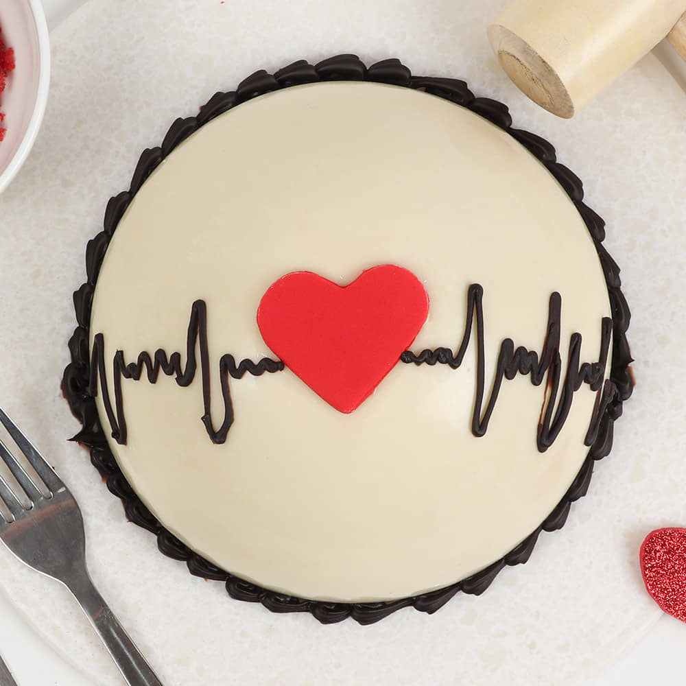 Heart Design Red Velvet Pinata Cake Open Red Velvet Pinata Cake For Anniversary