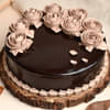 Brown Rose Chocolate Cake Delivery Online