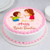 Splendid Rakhi Photo Cake