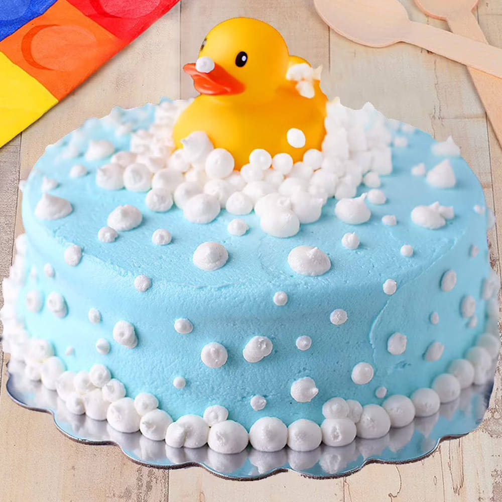 Buy Pool Theme Tweety Fondant Cake-Pool Theme Tweety Fondant Cake