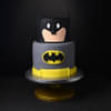 Round Shaped Batman Tier Cake