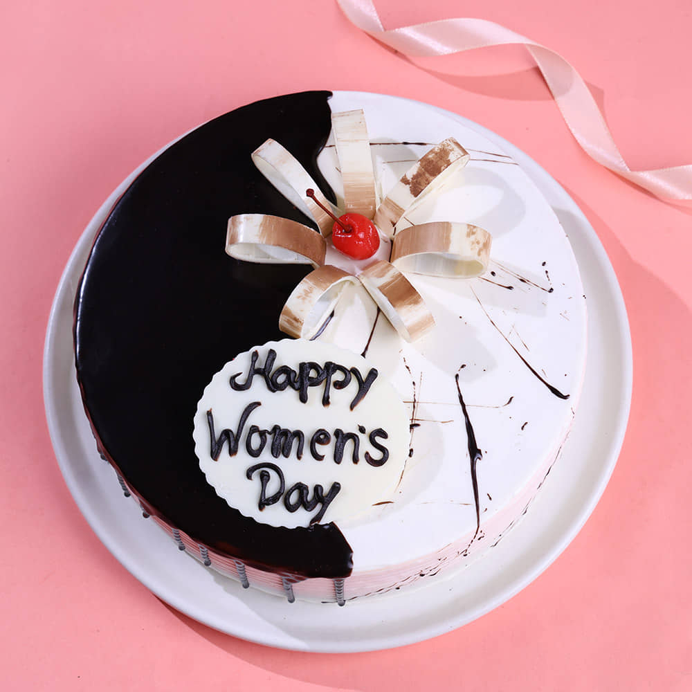 Womens Day Choco Vanilla Cake