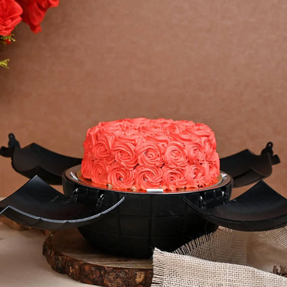 Red Velvet Bomb Cake Red Velvet Bomb Cake