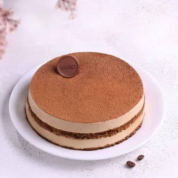Eggless Tiramisu Cake