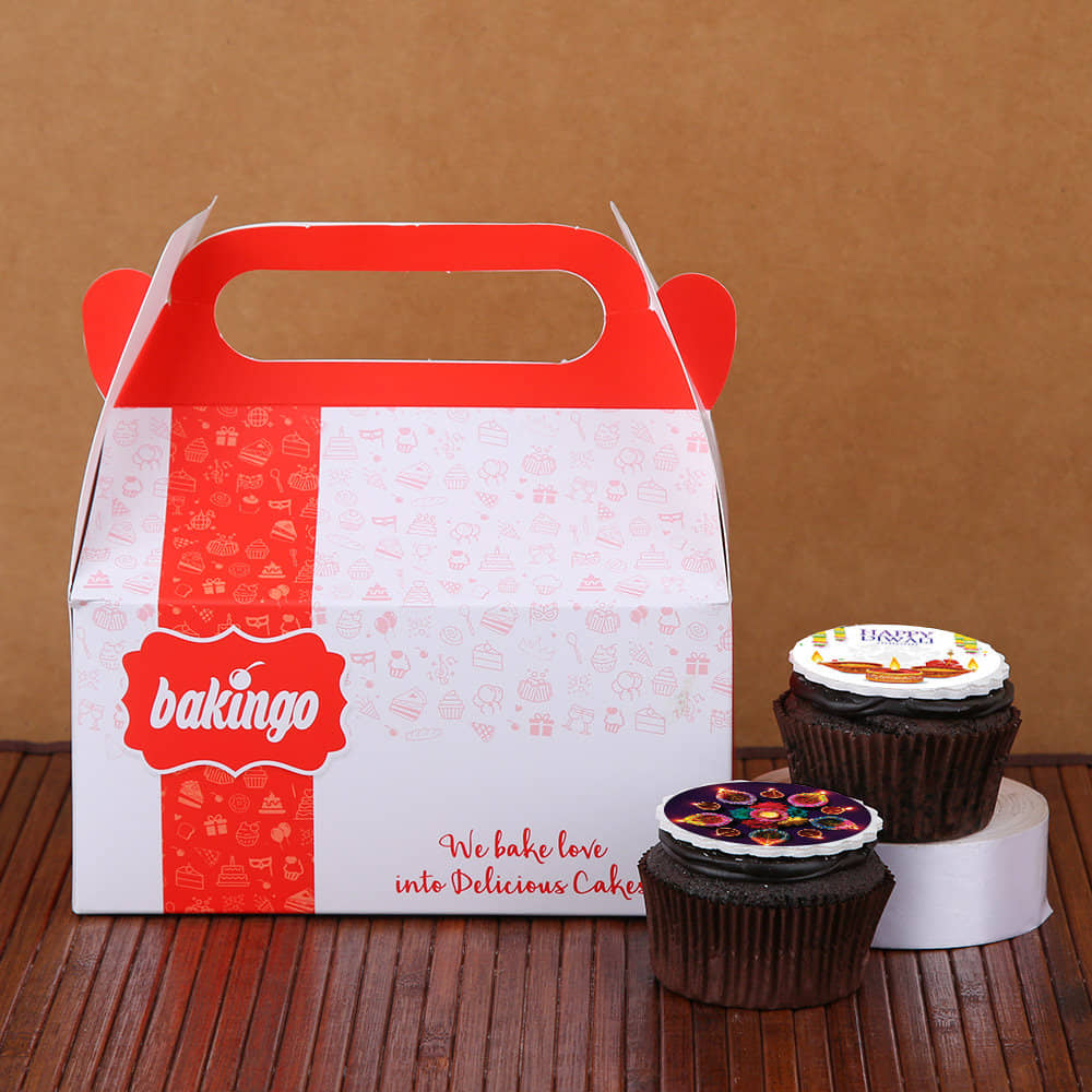 Diwali Poster Cup Cakes