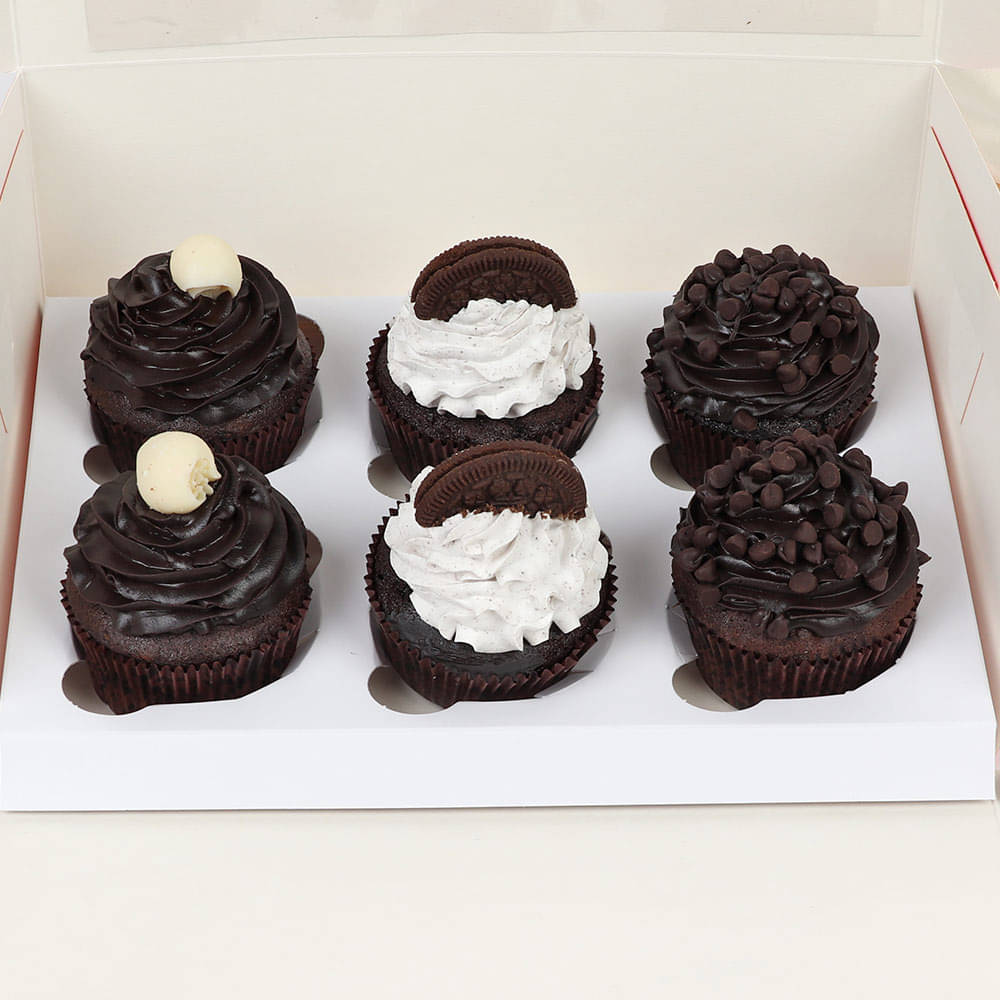 Set Of 6 Oreo Cup Cakes