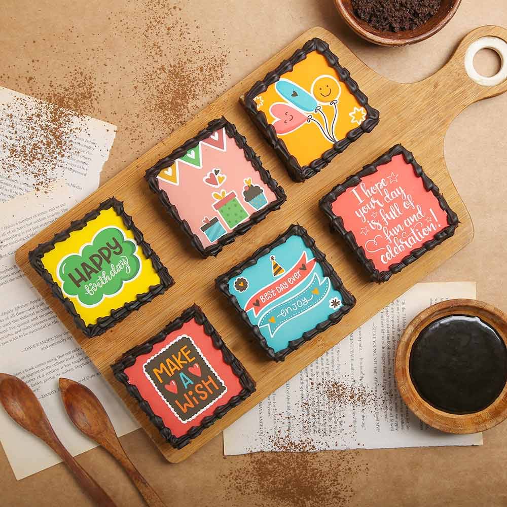Personalised Bday Brownies