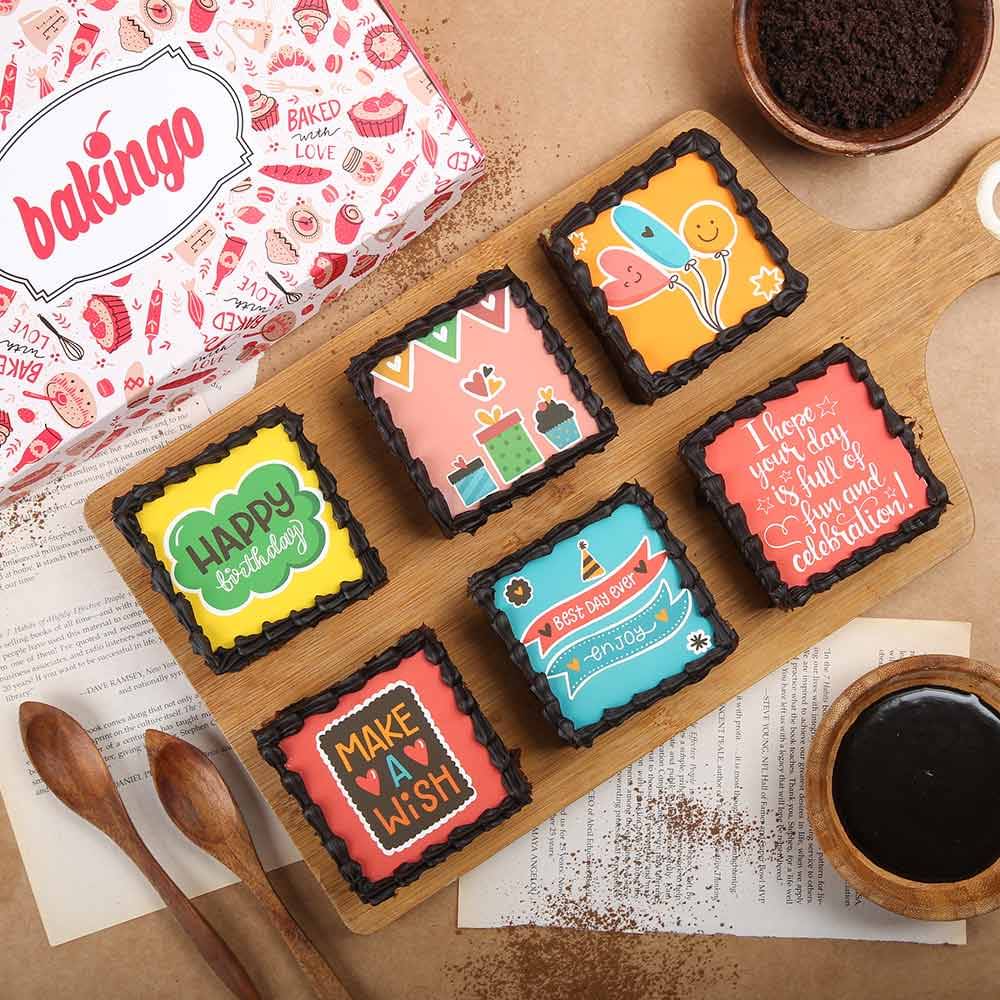 Personalised Bday Brownies