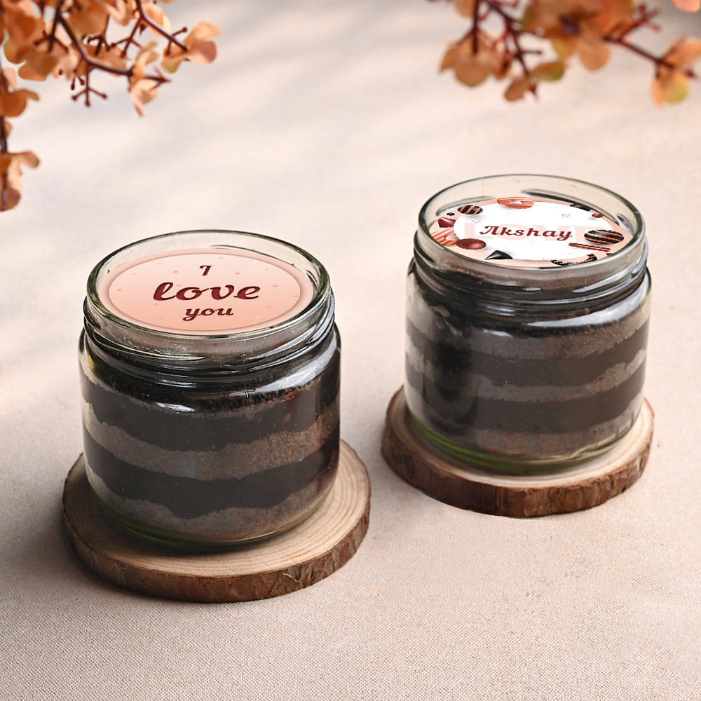 Ily Custom Choco Jar Cake