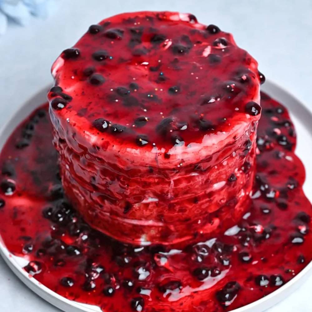 Blueberry Heaven Pull Me Up Cake