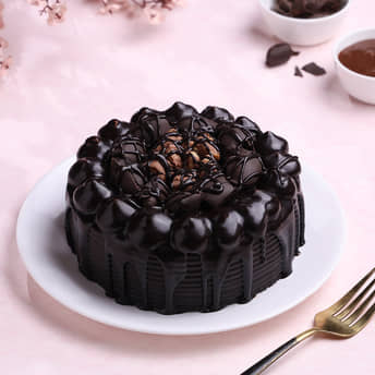 Chocolate Loaded Glazed Cake