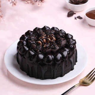 Chocolate Loaded Glazed Cake