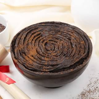 Inner View of Birthday Chocolate Pinata Cake