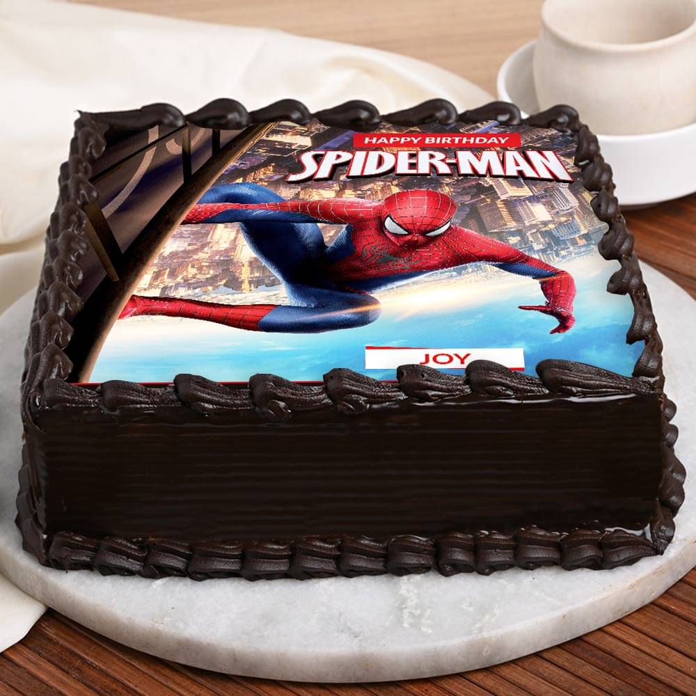 Motif Cake Spiderman | IGP