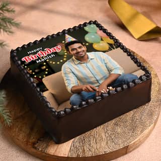 Photo Cake Square Shape