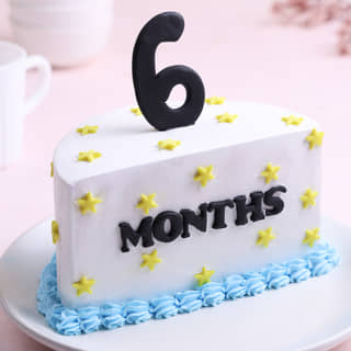Anniversary Half Starry Cake Anniversary Half Starry Cake