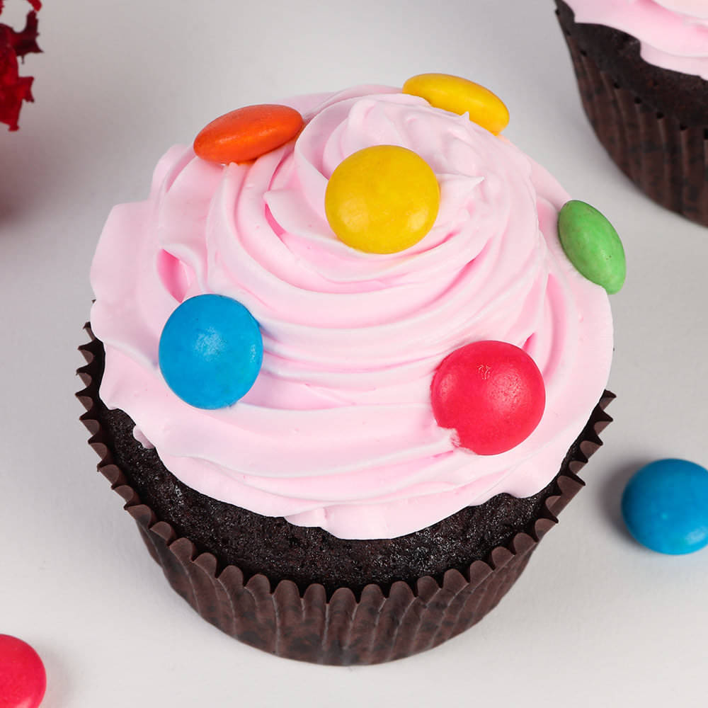 Strawberry Cream Cupcake