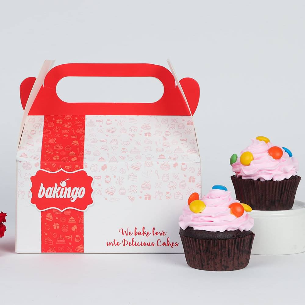 Strawberry Cream Cupcake