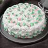 White Polka Cream Cake