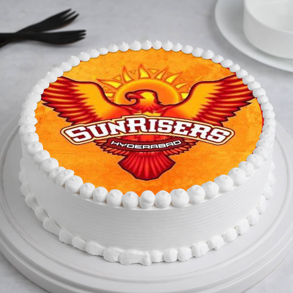 Buy Sunrisers Hyderabad Poster Cake-SRH Poster Cake