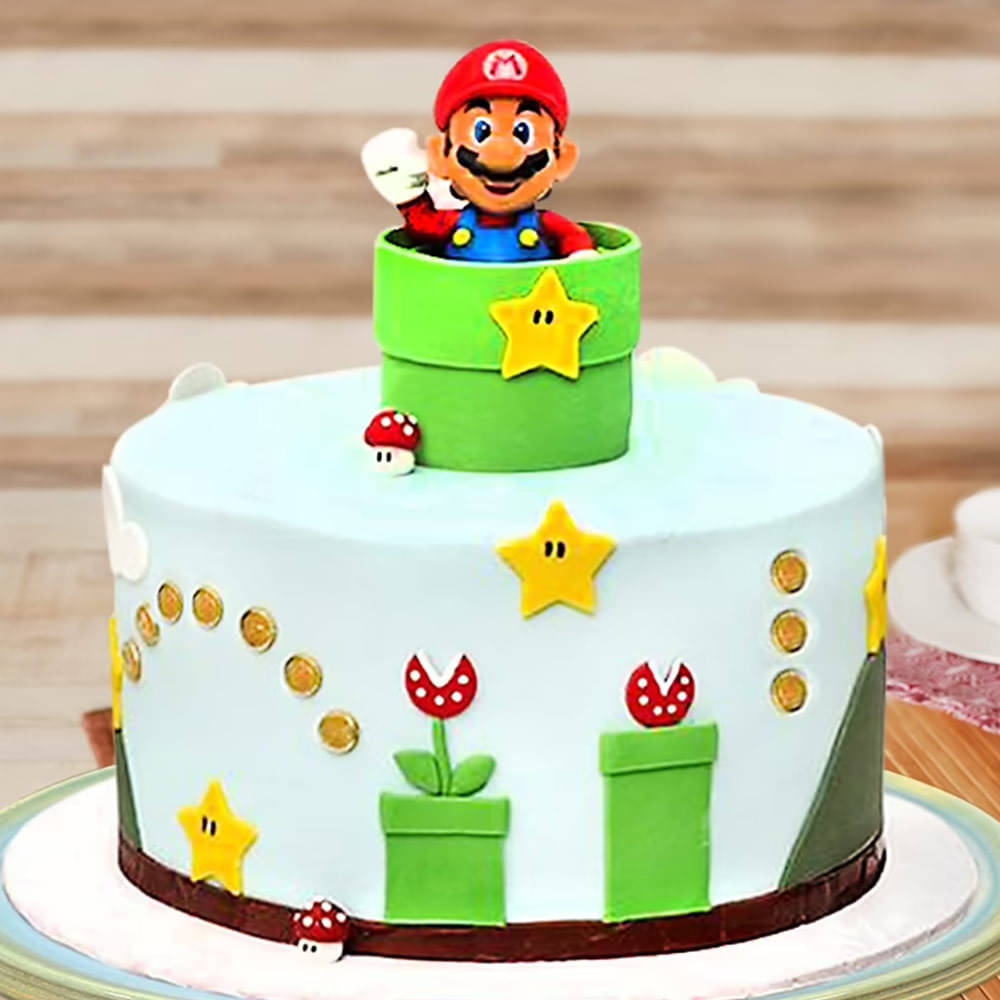 Buy Super Mario Fondant Cake-Super Mario Magic