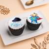 Superhero Fathers Day Cupcakes 2pcs
