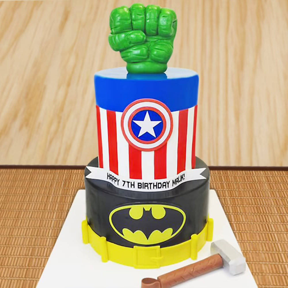 Simple Spiderman Cake for Birthday | YummyCake
