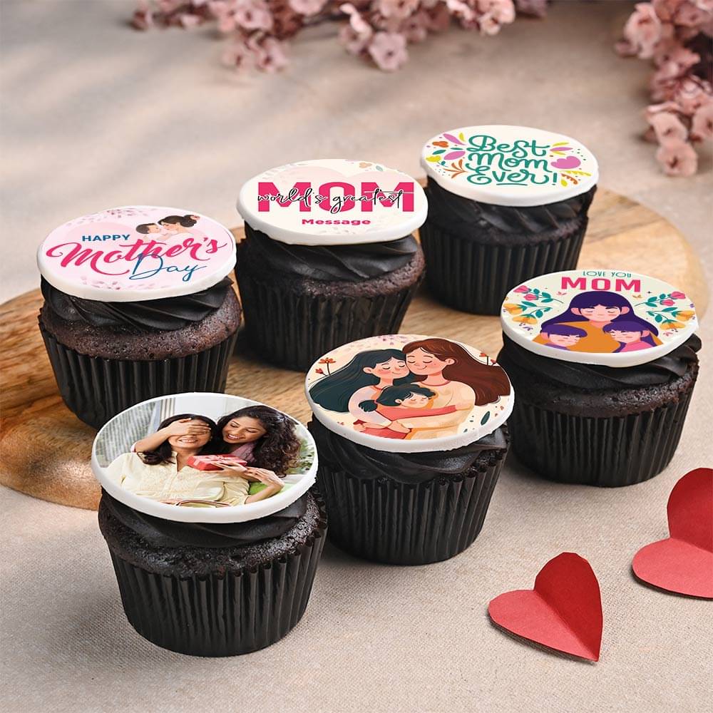 Mom Special Personalised Cupcake Set