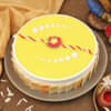 Order Pineapple Cake with Rakhi Online