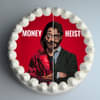 The Iconic Money Heist Poster Cake