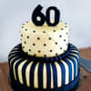 Designer Cake for 60th Birthday