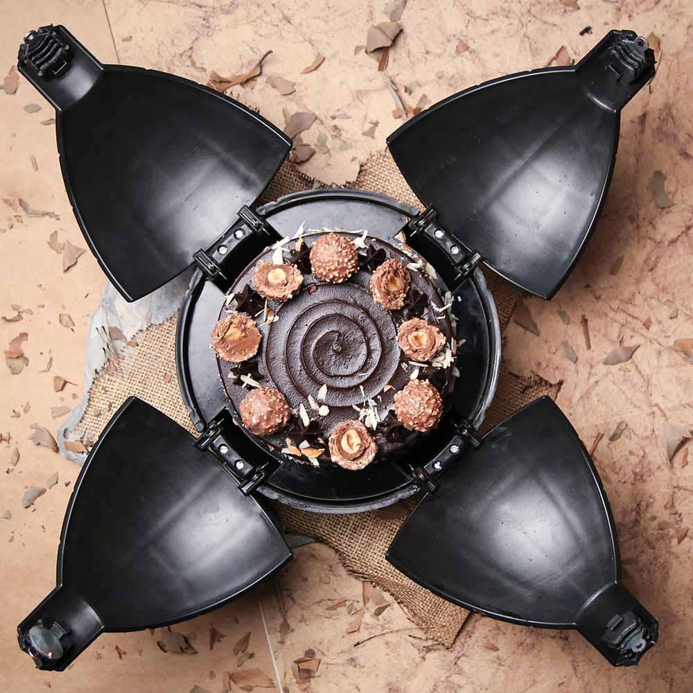 Ferrero Rocher & Almond Chocolate Bomb Cake Surprise Bomb Rocher Delight