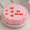 Lip Smacking Strawberry Cake:Cake For Valentine's Day