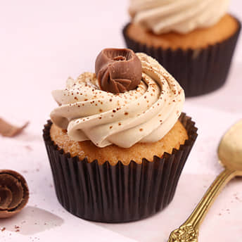 Coffee Cupcake Coffee Infused Vanilla Cupcake