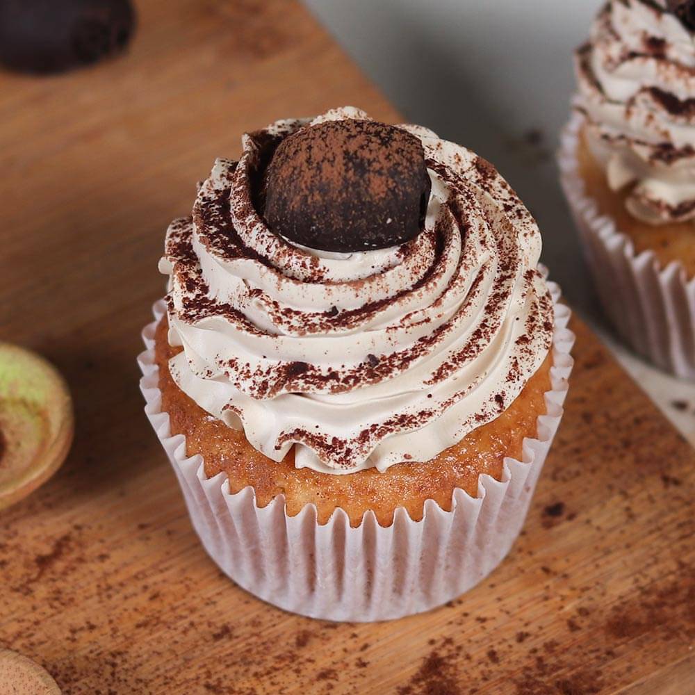Vanilla Coffee Infused Cupcakes