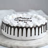 Front View Blackforest Cake for Happy Womens Day