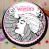 Womens Day Poster Cake