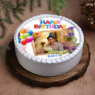 Birthday Photo Cake For Husband Birthday Photo Cake For Husband