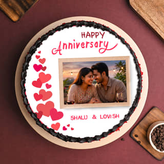 Buy Anniversary Photo Cakes Online Buy Anniversary Photo Cakes Online
